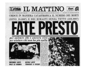 Prima pagina Il Mattino