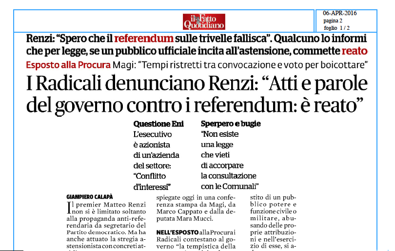 referendum Fatto quotidiano Mucci